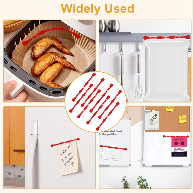Magnets for Airfryer Baking Paper, 17.5 cm Long, Silicone Magnets, Airfryer Accessories, Magnetic Silicone Buckles for Hot Air Fryers Ninja, Philips, Cosori,MY SHOP,Magnets for Airfryer Baking Paper, 17.5 cm Long, Silicone Magnets, Airfryer Accessories, Magnetic Silicone Buckles for Hot Air Fryers Ninja, Philips, Cosori