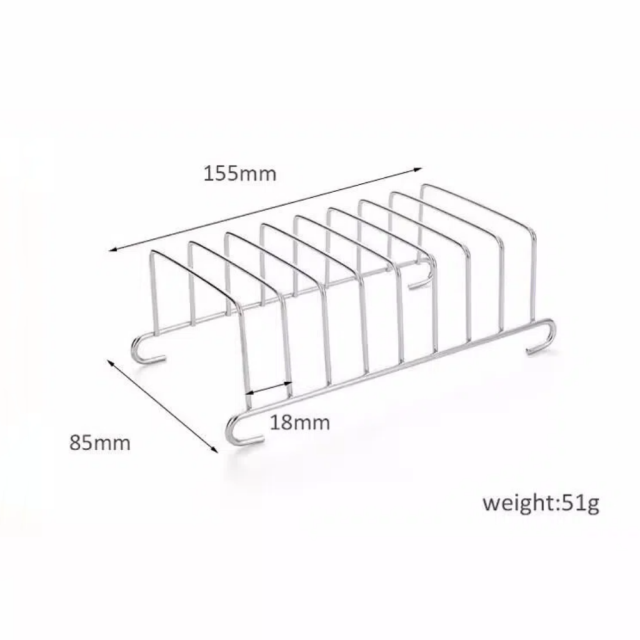 8 Slots Slice Toast Rack Holder, Stainless Steel Toast and Bread Rack​ Breakfast Carry erving Bread Loaf Stand, Rectangle Air Fryer Accessories,MY SHOP,8 Slots Slice Toast Rack Holder, Stainless Steel Toast and Bread Rack​ Breakfast Carry erving Bread Loaf Stand, Rectangle Air Fryer Accessories