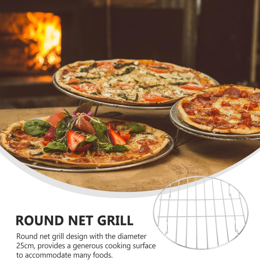 8 Inch Cooking Rack Round 304 Stainless Steel Cooling Racks Baking and Cooling Steaming Rack w Stand Cookware for Air Fryer Pressure Cooker Canning,MY SHOP,8 Inch Cooking Rack Round 304 Stainless Steel Cooling Racks Baking and Cooling Steaming Rack w Stand Cookware for Air Fryer Pressure Cooker Canning