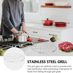 8 Inch Cooking Rack Round 304 Stainless Steel Cooling Racks Baking and Cooling Steaming Rack w Stand Cookware for Air Fryer Pressure Cooker Canning,MY SHOP,8 Inch Cooking Rack Round 304 Stainless Steel Cooling Racks Baking and Cooling Steaming Rack w Stand Cookware for Air Fryer Pressure Cooker Canning