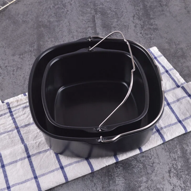 7/8 inches Air Fryer Cake Pan, Non-stick Air Fryer Cake Barrel Air Fryer Cake Pizza Baking Pan for Instant Pot Cake Baking Tray Basket Air Fryer Accessories,Dishwasher Safe Fryer Accessory,MY SHOP,7/8 inches Air Fryer Cake Pan, Non-stick Air Fryer Cake Barrel Air Fryer Cake Pizza Baking Pan for Instant Pot Cake Baking Tray Basket Air Fryer Accessories,Dishwasher Safe Fryer Accessory