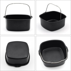7/8 inches Air Fryer Cake Pan, Non-stick Air Fryer Cake Barrel Air Fryer Cake Pizza Baking Pan for Instant Pot Cake Baking Tray Basket Air Fryer Accessories,Dishwasher Safe Fryer Accessory,MY SHOP,7/8 inches Air Fryer Cake Pan, Non-stick Air Fryer Cake Barrel Air Fryer Cake Pizza Baking Pan for Instant Pot Cake Baking Tray Basket Air Fryer Accessories,Dishwasher Safe Fryer Accessory