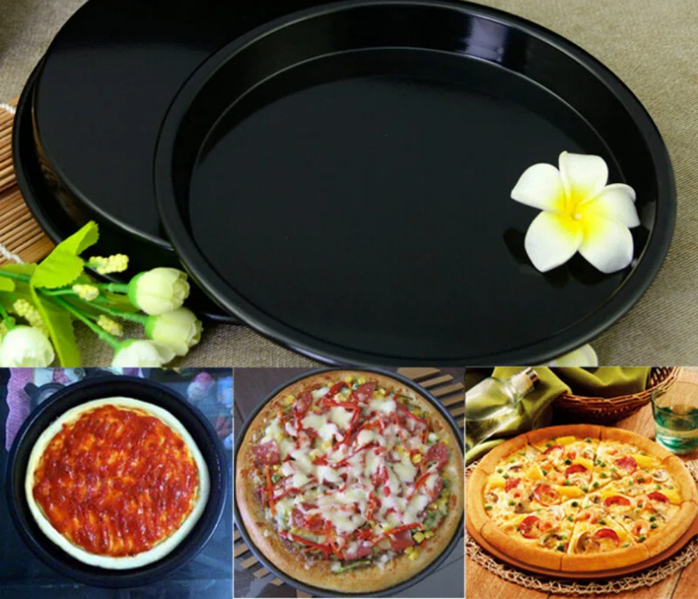 7.5 in Pizza Pan Professional Premium Deep Dish Non-Stick Bakeware, Pizza Line Round Pizza sheet,Cheesecake Mold, Huty Duty, Dishwasher Safe,MY SHOP,7.5 in Pizza Pan Professional Premium Deep Dish Non-Stick Bakeware, Pizza Line Round Pizza sheet,Cheesecake Mold, Huty Duty, Dishwasher Safe