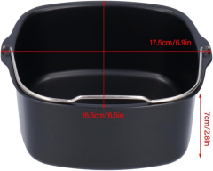7/8 inches Air Fryer Cake Pan, Non-stick Air Fryer Cake Barrel Air Fryer Cake Pizza Baking Pan for Instant Pot Cake Baking Tray Basket Air Fryer Accessories,Dishwasher Safe Fryer Accessory,MY SHOP,7/8 inches Air Fryer Cake Pan, Non-stick Air Fryer Cake Barrel Air Fryer Cake Pizza Baking Pan for Instant Pot Cake Baking Tray Basket Air Fryer Accessories,Dishwasher Safe Fryer Accessory