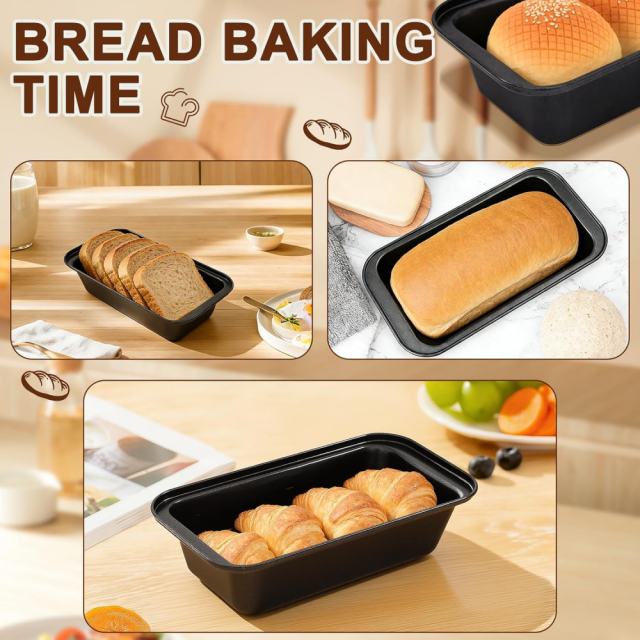Amazon Basics Rectangular Nonstick Bread Loaf Pan for Baking Meatloaf with Even Heat Distribution, 15*7.5*6 cm,Bread baking pan, non-stick coated, carbon steel, toast and Other Sweets, Ninja Hot Air Fryers,MY SHOP,Amazon Basics Rectangular Nonstick Bread Loaf Pan for Baking Meatloaf with Even Heat Distribution, 15*7.5*6 cm,Bread baking pan, non-stick coated, carbon steel, toast and Other Sweets, Ninja Hot Air Fryers