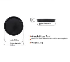 6/7/8 in Pizza Pan Professional Premium Deep Dish Non-Stick Bakeware, Pizza Line Round Pizza sheet,Cheesecake Mold, Huty Duty, Dishwasher Safe,MY SHOP,6/7/8 in Pizza Pan Professional Premium Deep Dish Non-Stick Bakeware, Pizza Line Round Pizza sheet,Cheesecake Mold, Huty Duty, Dishwasher Safe