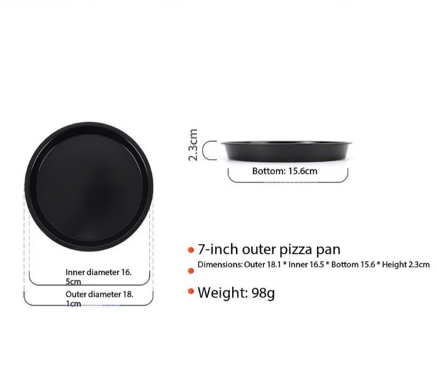6/7/8 in Pizza Pan Professional Premium Deep Dish Non-Stick Bakeware, Pizza Line Round Pizza sheet,Cheesecake Mold, Huty Duty, Dishwasher Safe,MY SHOP,6/7/8 in Pizza Pan Professional Premium Deep Dish Non-Stick Bakeware, Pizza Line Round Pizza sheet,Cheesecake Mold, Huty Duty, Dishwasher Safe