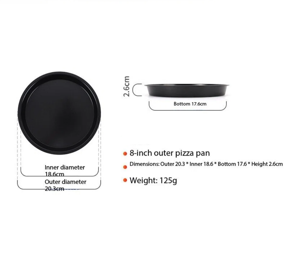 6/7/8 in Pizza Pan Professional Premium Deep Dish Non-Stick Bakeware, Pizza Line Round Pizza sheet,Cheesecake Mold, Huty Duty, Dishwasher Safe,MY SHOP,6/7/8 in Pizza Pan Professional Premium Deep Dish Non-Stick Bakeware, Pizza Line Round Pizza sheet,Cheesecake Mold, Huty Duty, Dishwasher Safe