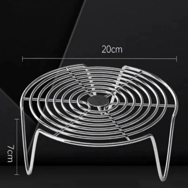 Round Steamer Rack, Pot Stand Made of Stainless Steel Steaming Rack Steamer Insert Coaster for Home Roasted Food Oil Drip Filter,Stainless Steel Insert Cooking Stand, Cake Rack, Cooking,MY SHOP,Round Steamer Rack, Pot Stand Made of Stainless Steel Steaming Rack Steamer Insert Coaster for Home Roasted Food Oil Drip Filter,Stainless Steel Insert Cooking Stand, Cake Rack, Cooking