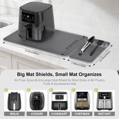 Silicone Heat Resistant Mats for Countertop,24x16 Inch Air Fryer Mat with Kitchen Accessories Holder Pad for Microwave/Oven,Compatible with Ninja/Cosori/Chefman/Toshiba,Kitchen Countertop Protector,MY SHOP,Silicone Heat Resistant Mats for Countertop,24x16 Inch Air Fryer Mat with Kitchen Accessories Holder Pad for Microwave/Oven,Compatible with Ninja/Cosori/Chefman/Toshiba,Kitchen Countertop Protector