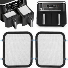 Stainless Steel Splash Guards Hot Air Fryer Accessories Compatible with Ninja Foodi Max Dual Zone AF400EU & AF451EU Airfryer, Fine Mesh Grease Splash Guard for Air Fryer with Silicone Exterior,MY SHOP,Stainless Steel Splash Guards Hot Air Fryer Accessories Compatible with Ninja Foodi Max Dual Zone AF400EU & AF451EU Airfryer, Fine Mesh Grease Splash Guard for Air Fryer with Silicone Exterior