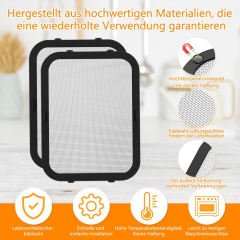 Stainless Steel Splash Guards Hot Air Fryer Accessories Compatible with Ninja Foodi Max Dual Zone AF400EU & AF451EU Airfryer, Fine Mesh Grease Splash Guard for Air Fryer with Silicone Exterior,MY SHOP,Stainless Steel Splash Guards Hot Air Fryer Accessories Compatible with Ninja Foodi Max Dual Zone AF400EU & AF451EU Airfryer, Fine Mesh Grease Splash Guard for Air Fryer with Silicone Exterior