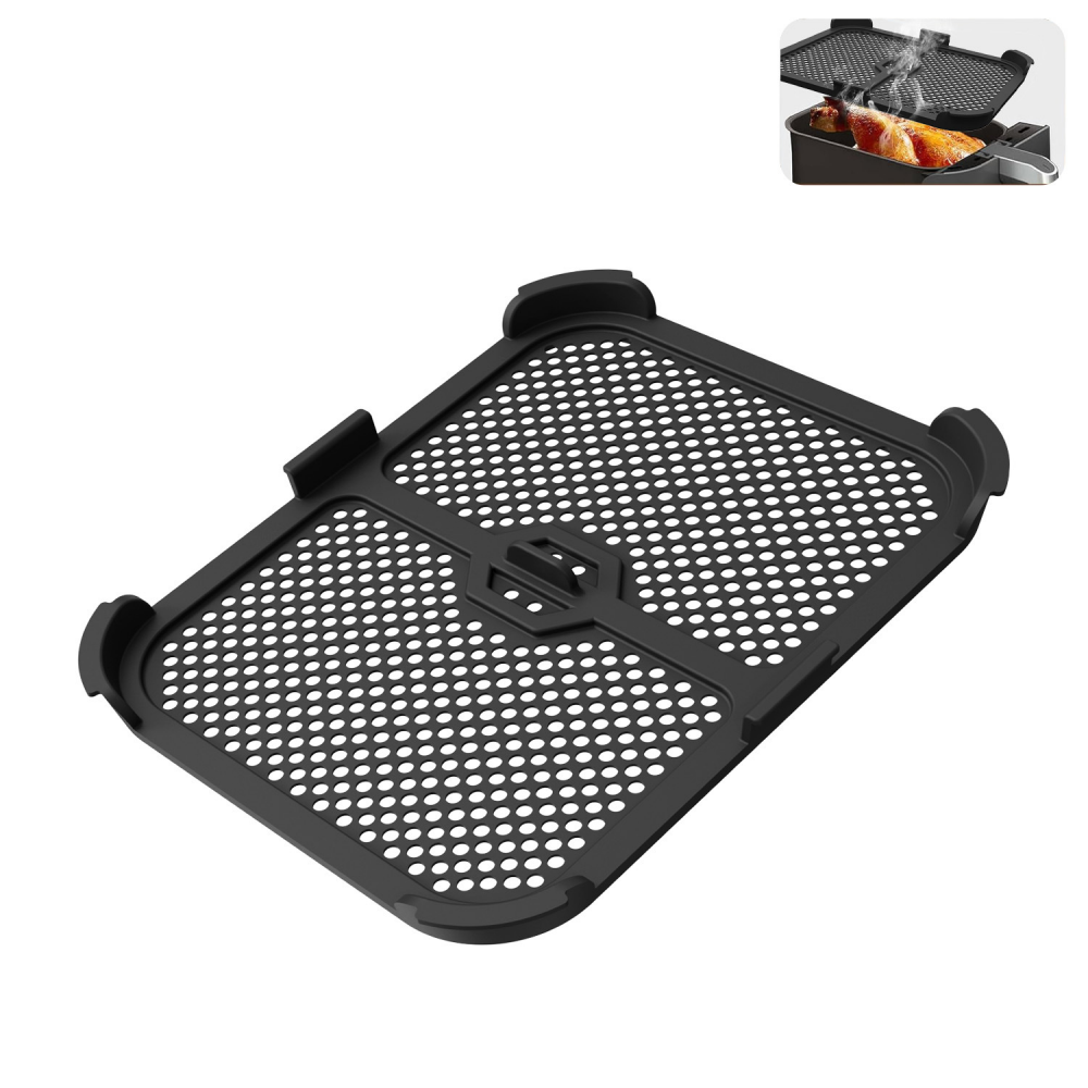 Hot Air Fryer Splash Guard for Ninja Foodi MAX Dual Zone 9.5 L AF400EU/ AF451/DZ401 | Reusable Airfryer Accessories for Ninja 9.5L AF400EU Grid Against Syringes,MY SHOP,Hot Air Fryer Splash Guard for Ninja Foodi MAX Dual Zone 9.5 L AF400EU/ AF451/DZ401 | Reusable Airfryer Accessories for Ninja 9.5L AF400EU Grid Against Syringes