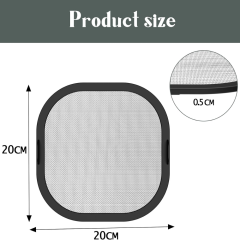 Stainless Steel Splatter Shield for Ninja Crispi Pro Air Fryer AS101 | Magnetic Splatter Screen for Ninja Crispi Pro Accessories Reusable Air Fryer Replacement Parts,MY SHOP,Stainless Steel Splatter Shield for Ninja Crispi Pro Air Fryer AS101 | Magnetic Splatter Screen for Ninja Crispi Pro Accessories Reusable Air Fryer Replacement Parts