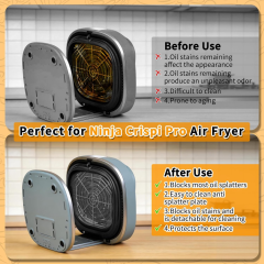 Stainless Steel Splatter Shield for Ninja Crispi Pro Air Fryer AS101 | Magnetic Splatter Screen for Ninja Crispi Pro Accessories Reusable Air Fryer Replacement Parts,MY SHOP,Stainless Steel Splatter Shield for Ninja Crispi Pro Air Fryer AS101 | Magnetic Splatter Screen for Ninja Crispi Pro Accessories Reusable Air Fryer Replacement Parts
