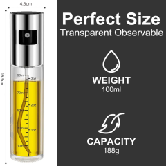 Oil Sprayer for Cooking Olive Oil Sprayer Mister for Air Fryer Vegetable Vinegar Oil Portable Mini Kitchen Gadgets for Baking,Salad,Grilling,BBQ,Roasting (Oil Sprayer With & Without Scale Optional),MY SHOP,Oil Sprayer for Cooking Olive Oil Sprayer Mister for Air Fryer Vegetable Vinegar Oil Portable Mini Kitchen Gadgets for Baking,Salad,Grilling,BBQ,Roasting (Oil Sprayer With & Without Scale Optional)