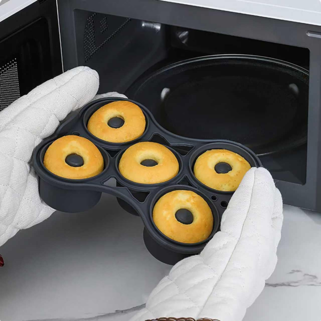 Silicone Air Fryer Donut Pan for Baking, 5-Cavity Donut Pans Nonstick | Donut Mold for Ninja 8QT-10QT Air Fryer, BPA-Free, Dishwasher Safe, Make Perfect Bagels and Cake Donuts,MY SHOP,Silicone Air Fryer Donut Pan for Baking, 5-Cavity Donut Pans Nonstick | Donut Mold for Ninja 8QT-10QT Air Fryer, BPA-Free, Dishwasher Safe, Make Perfect Bagels and Cake Donuts