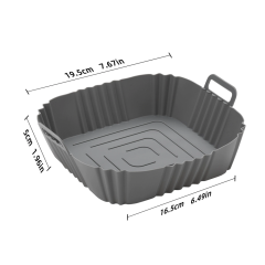 Silicone Mould for Hot Air Fryer Air Fryer Liners Reusable Instead of Airfryer Baking Paper Parchment Paper Hot Air Fryer Accessories Suitable for Ninja Foodi Max, Tefal, Cosori,MY SHOP,Silicone Mould for Hot Air Fryer Air Fryer Liners Reusable Instead of Airfryer Baking Paper Parchment Paper Hot Air Fryer Accessories Suitable for Ninja Foodi Max, Tefal, Cosori