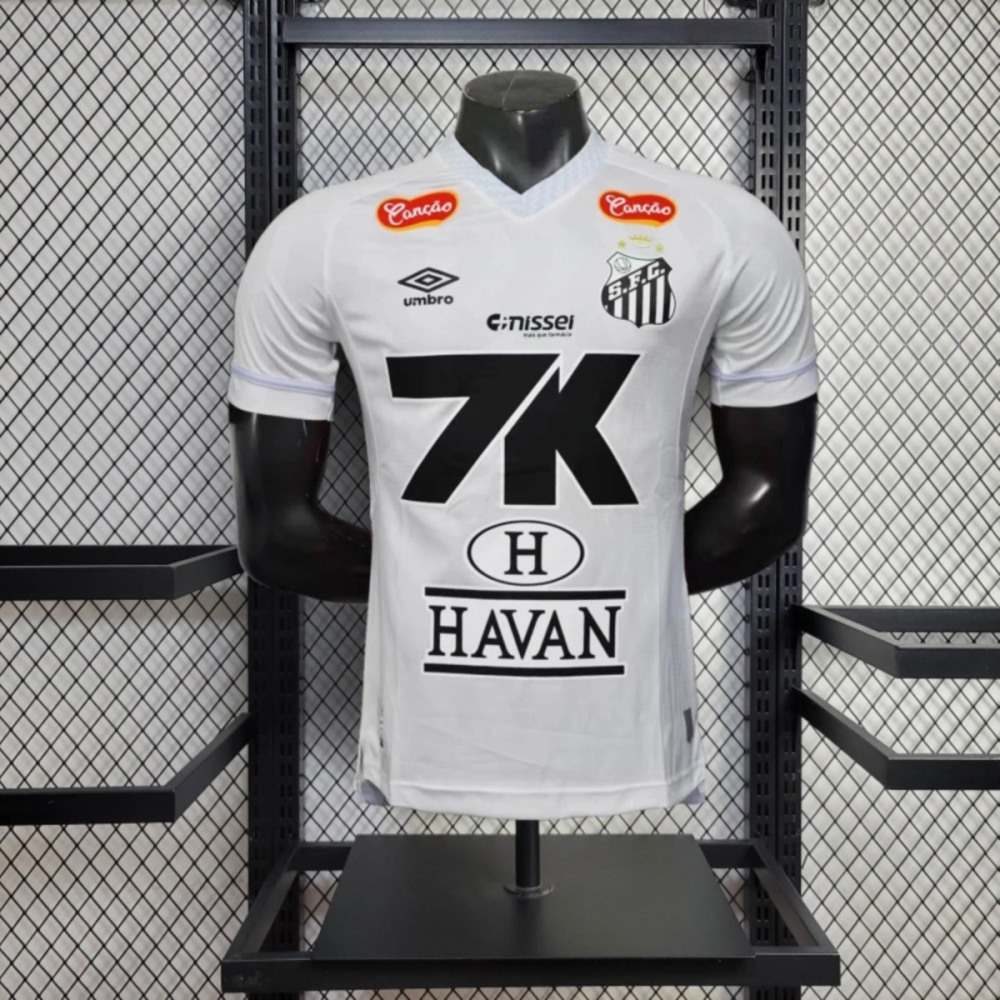 2024/25 Santos Home Jersey With Sponsors Player Version S-XXL