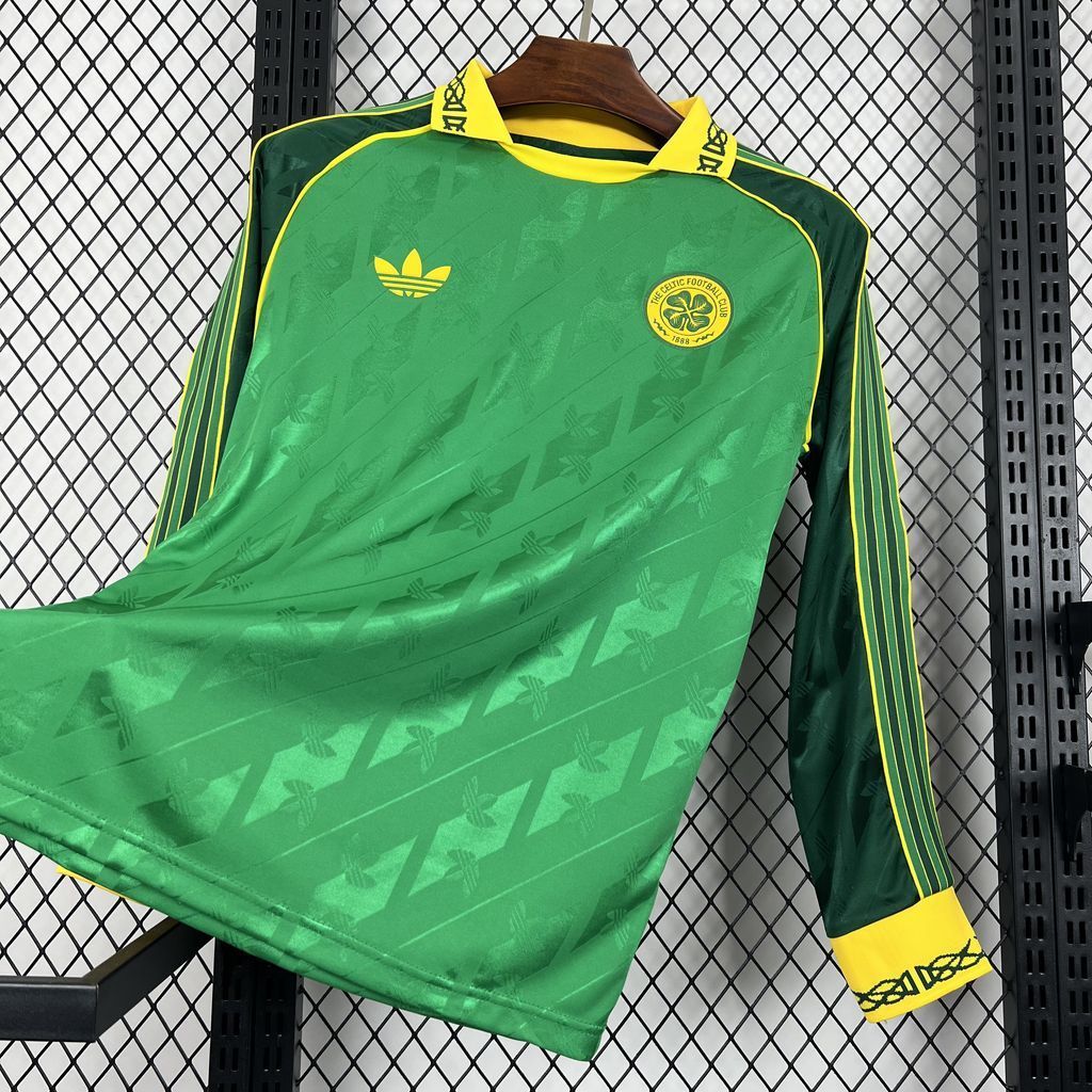 Retro 24/25 Celtic Special Edition Long Sleeves Jersey S-XXL