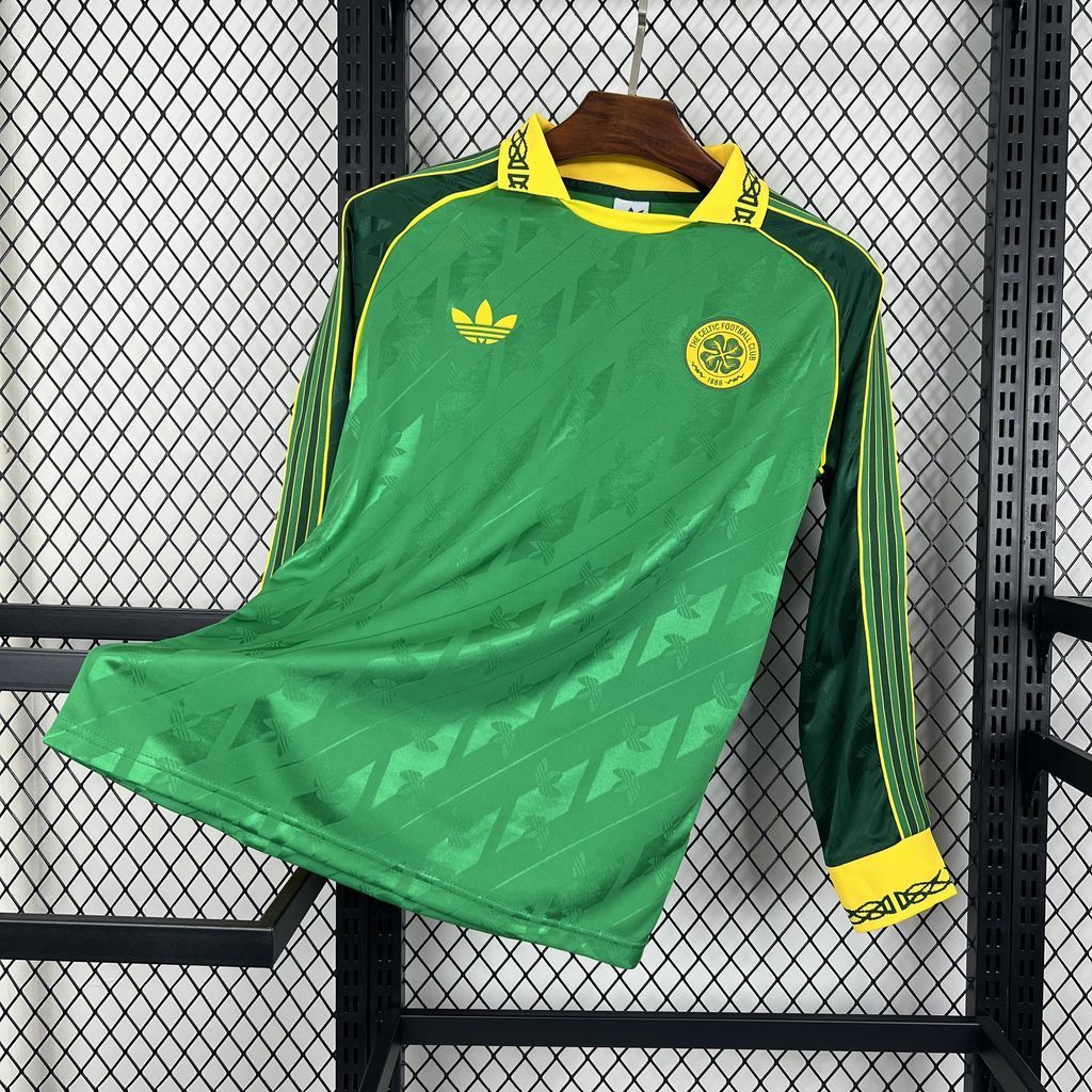 Retro 24/25 Celtic Special Edition Long Sleeves Jersey S-XXL