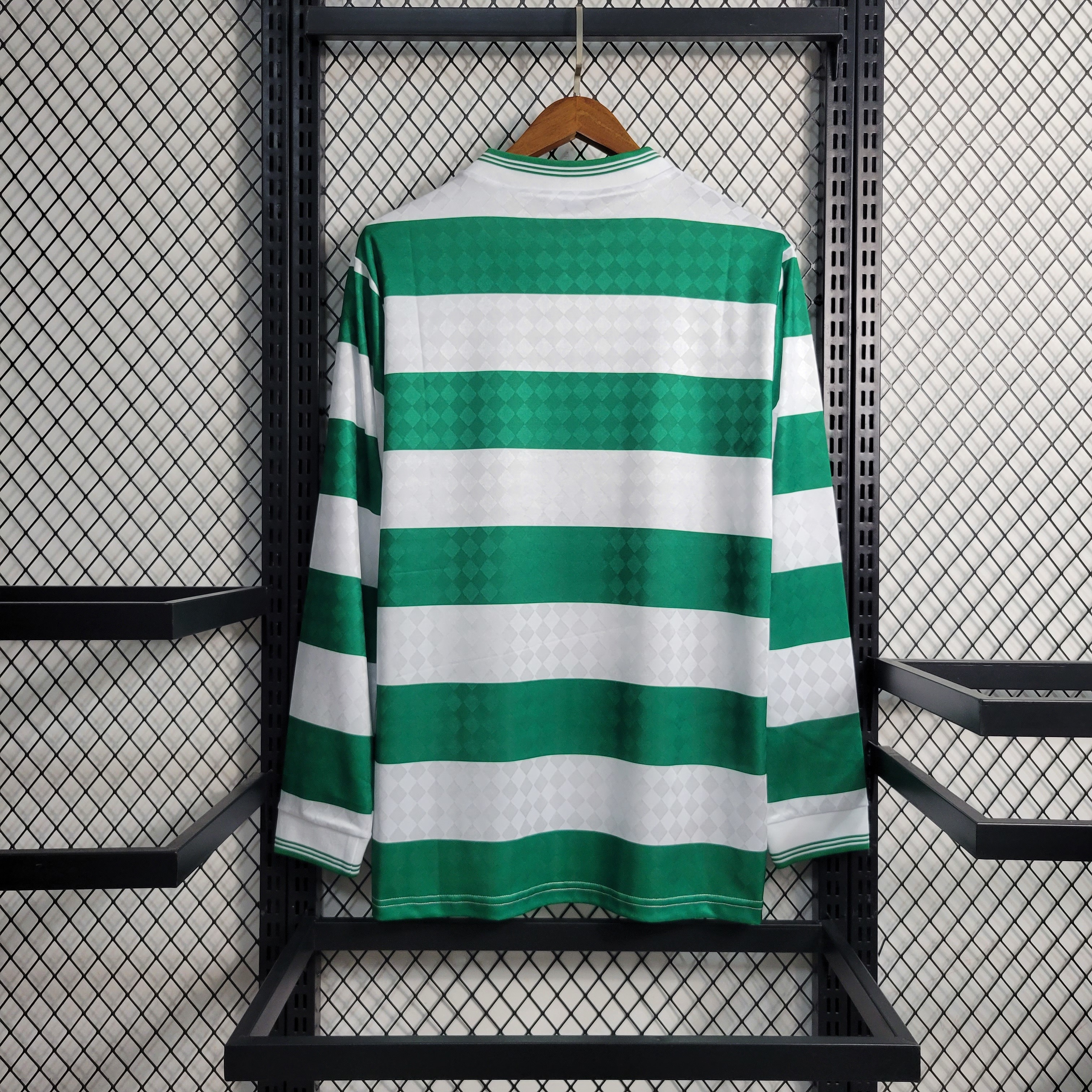 Retro 1987/88 celtics home Long sleeve jersey
