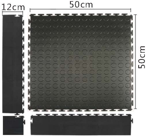 500x500mm PVC Interlocking Floor Mats,YiDong Plastic,pvc floor Plastic Floor Tiles