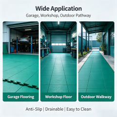 Dot Pattern PVC Injection Floor Tile,YiDong Plastic,Dot Pattern PVC Injection Floor Tile