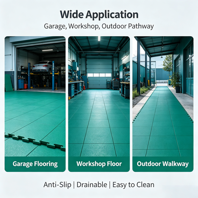 Dot Pattern PVC Injection Floor Tile,YiDong Plastic,Dot Pattern PVC Injection Floor Tile
