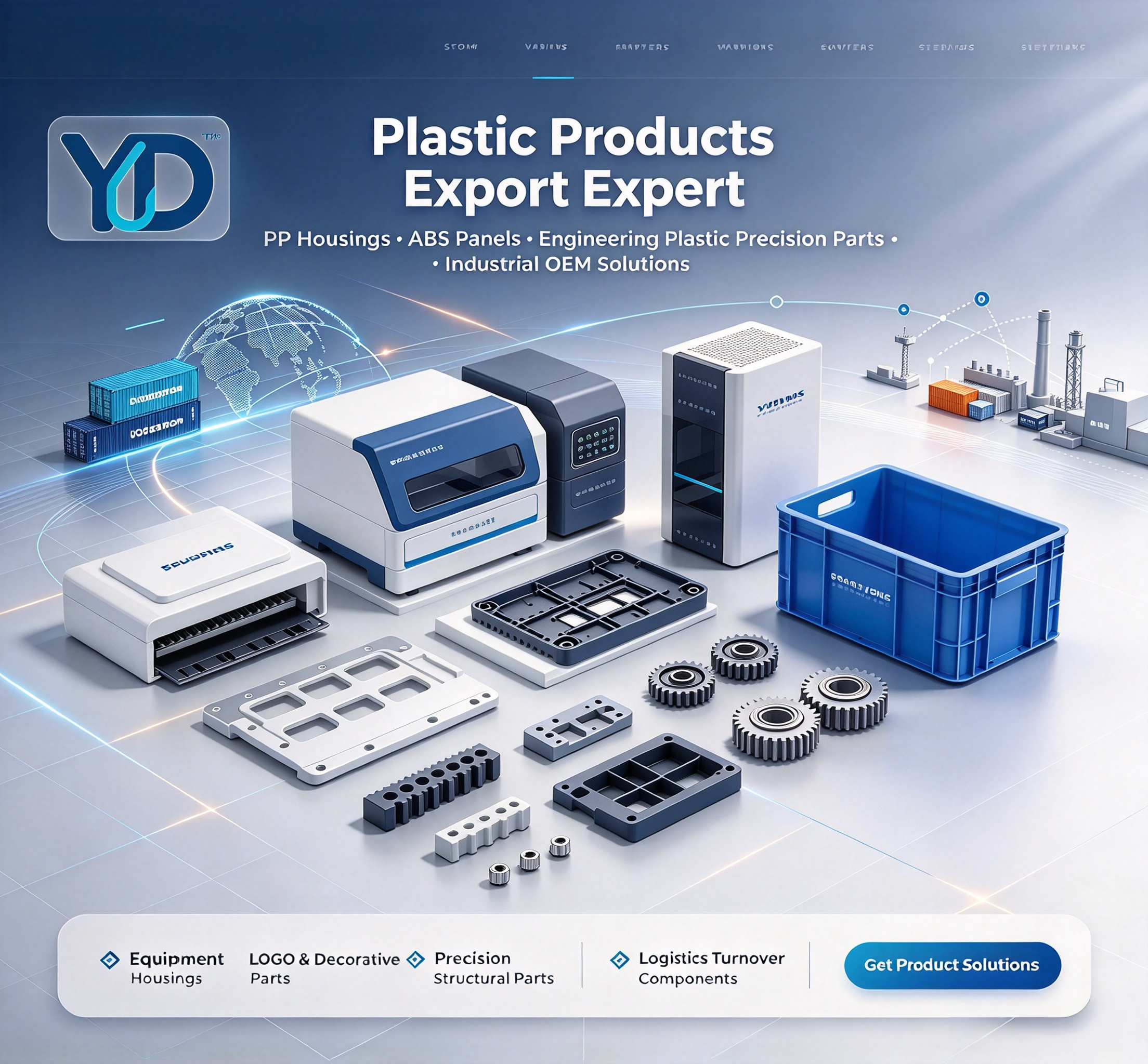 Custom Plastic Injection Molding Parts OEM - PP ABS PA66 Industrial Plastic Components Manufacturer,YiDong Intelligent Technology,Custom Plastic Injection Molding Parts OEM - PP ABS PA66 Industrial Plastic Components Manufacturer