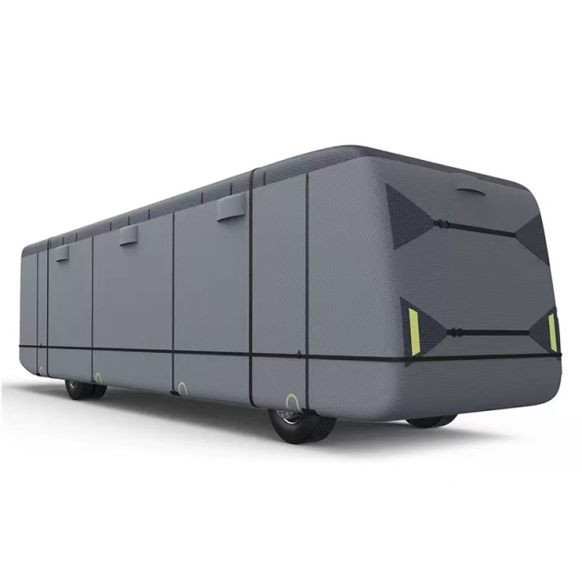 Motorhome Cover  Caravan Cover 20-22ft, 300D 4 Layer Waterproof Windproof Anti-UV Soft Interior Travel Trailer RV Camper Motorhome Cover with Reflective Strips & Carry Bag,Kaquanfei,Motorhome Cover  Caravan Cover 20-22ft, 300D 4 Layer Waterproof Windproof Anti-UV Soft Interior Travel Trailer RV Camper Motorhome Cover with Reflective Strips & Carry Bag