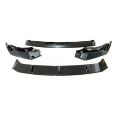 Applicable to 20-23 X5 G05 Black武士 Edition Front Lip Spoiler Matte Black Water Transfer 4-piece,Kaquanfei,Applicable to 20-23 X5 G05 Black武士 Edition Front Lip Spoiler Matte Black Water Transfer 4-piece