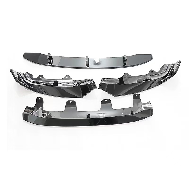 Front lip spoiler for 14-19 model year sport version F15 BMW X5 Black武士 edition, made of 4-segment ABS material,Kaquanfei,Front lip spoiler for 14-19 model year sport version F15 BMW X5 Black武士 edition, made of 4-segment ABS material