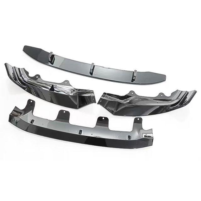 Front lip spoiler for 14-19 model year sport version F15 BMW X5 Black武士 edition, made of 4-segment ABS material,Kaquanfei,Front lip spoiler for 14-19 model year sport version F15 BMW X5 Black武士 edition, made of 4-segment ABS material