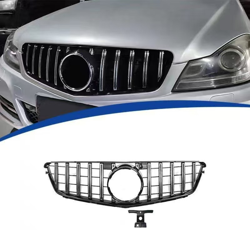 Original Equipment Replacement Installation for 2009-2014 Mercedes-Benz C-Class W204 GT Style Grille with ABS Material,Kaquanfei,Original Equipment Replacement Installation for 2009-2014 Mercedes-Benz C-Class W204 GT Style Grille with ABS Material