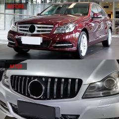 Original Equipment Replacement Installation for 2009-2014 Mercedes-Benz C-Class W204 GT Style Grille with ABS Material,Kaquanfei,Original Equipment Replacement Installation for 2009-2014 Mercedes-Benz C-Class W204 GT Style Grille with ABS Material