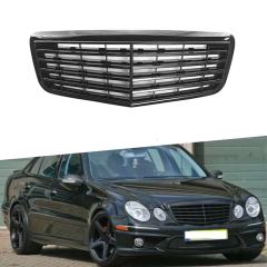 Suitable for 2006-2008 E-Class W211 Gloss Black OE Style Grille Replacement, Made of ABS Material,Kaquanfei,Suitable for 2006-2008 E-Class W211 Gloss Black OE Style Grille Replacement, Made of ABS Material