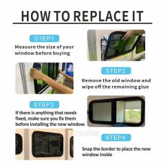 RV American-style camper windows, camping windows, sliding windows with mesh screens, available in various specifications,Kaquanfei,RV American-style camper windows, camping windows, sliding windows with mesh screens, available in various specifications