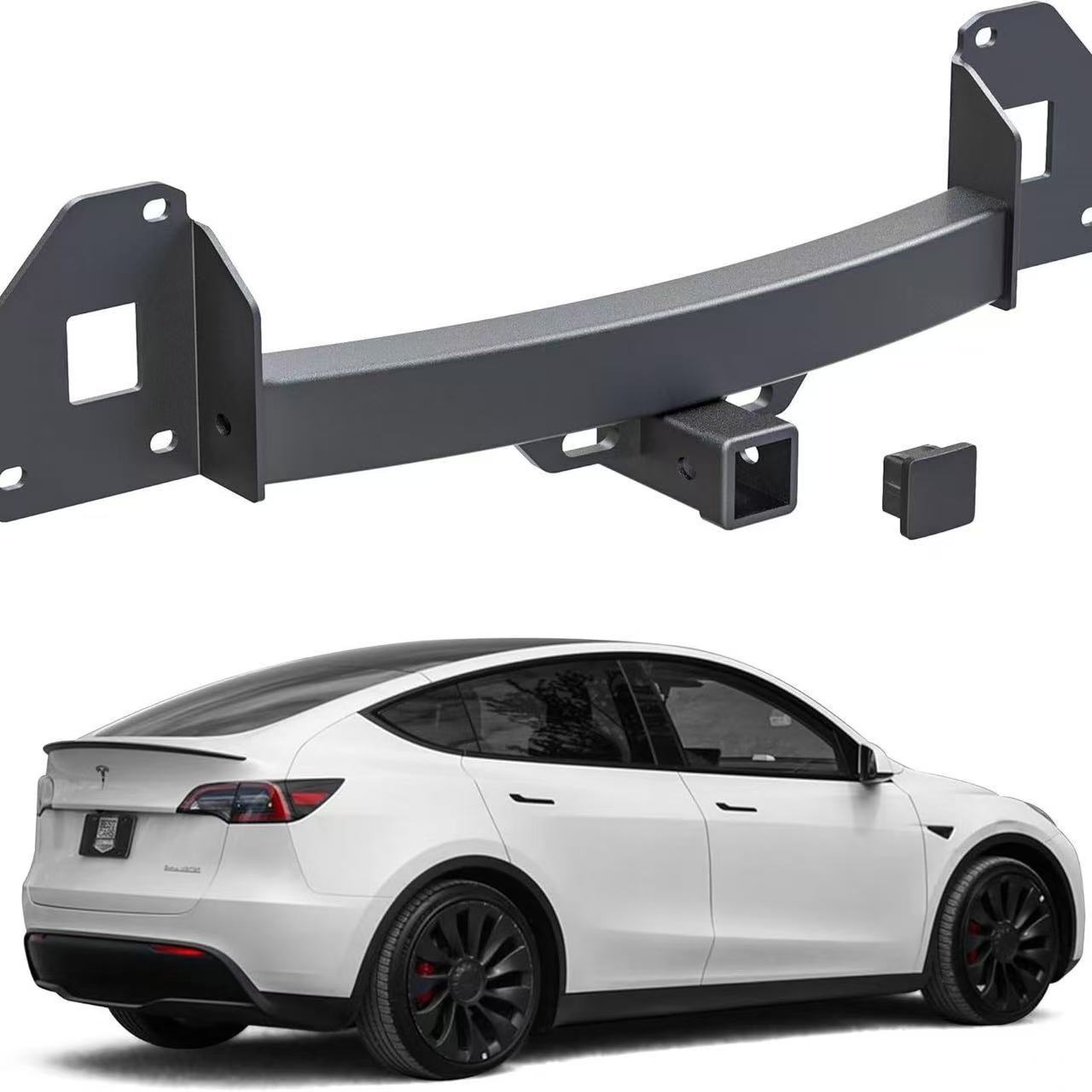 Trailer hitch for Tesla Model Y, suitable for towing RV, with American square hole modification trailer ball,Kaquanfei,Trailer hitch for Tesla Model Y, suitable for towing RV, with American square hole modification trailer ball