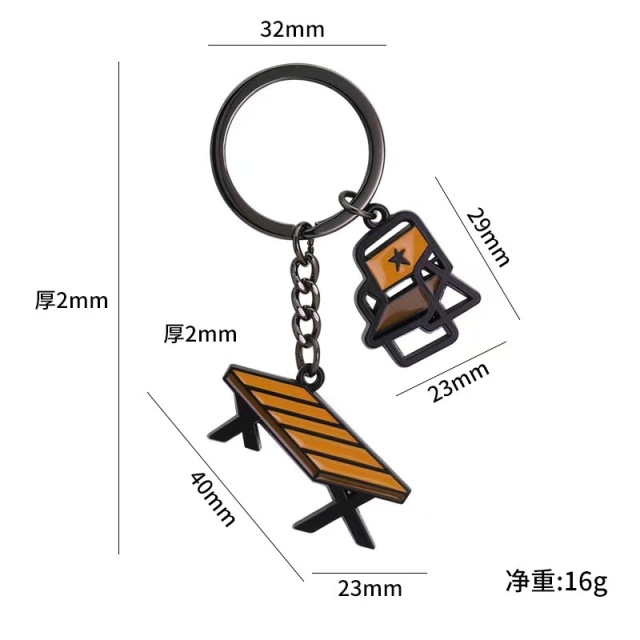 Camping Gear Metal SmallTent RV Outdoor Keychain,Kaquanfei,Tent RV Outdoor Key chain