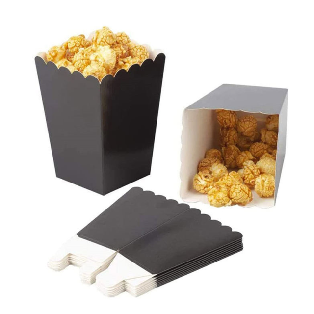 Eco-friendly Food Grade Disposable Striped Popcorn Boxes Popcorn for Movie Night Birthday Party Supplies Custom,Kaquanfei,Striped Popcorn Boxes Popcorn for Movie Night Birthday Party