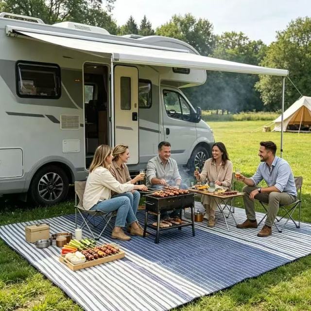 camping and beach caravans rv  Double-layer outdoor camping ground mat,Kaquanfei,camping and beach caravans rv outdoor camping ground mat