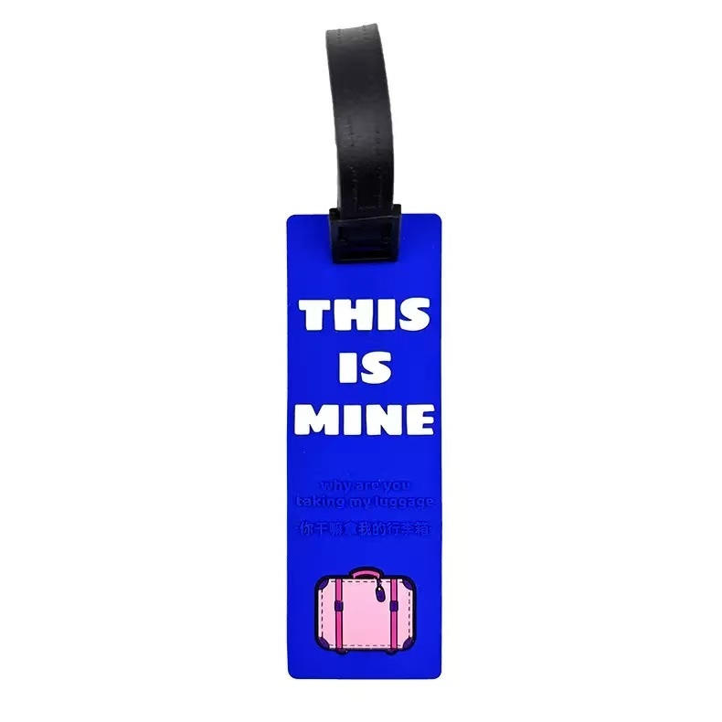 3D Resin Letter一体PVC Luggage Tag 2D Soft Gel Mini Travel Boarding Tag Customization,Kaquanfei,3D Soft Gel Mini Travel Boarding Tag Customization