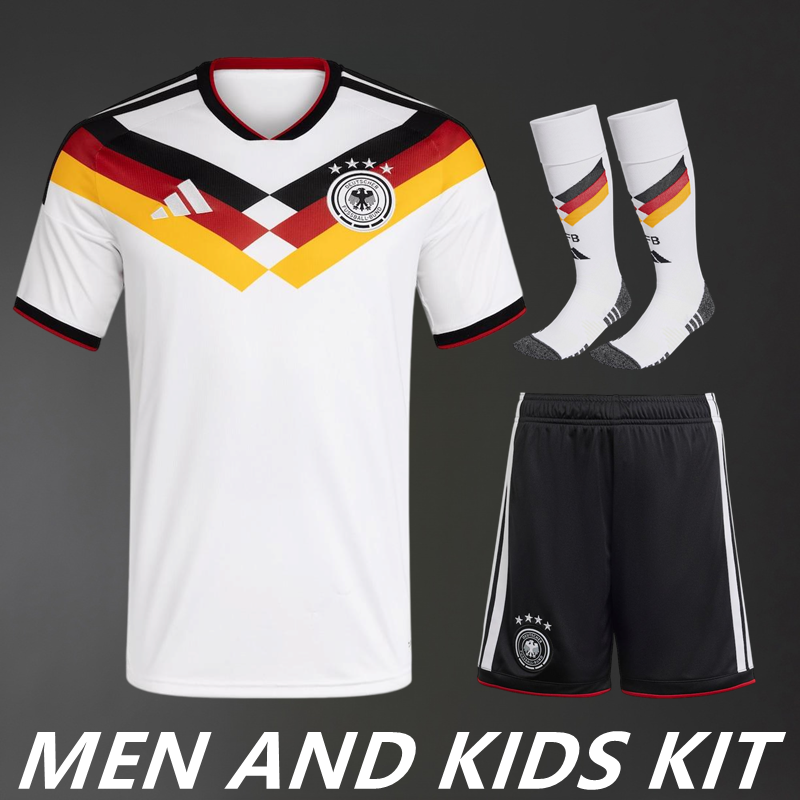 2026 Germany World Cup Home Men And Kids Kit