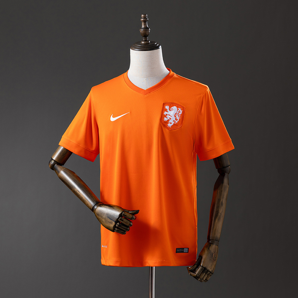 2014 World Cup Netherlands Home Jersey