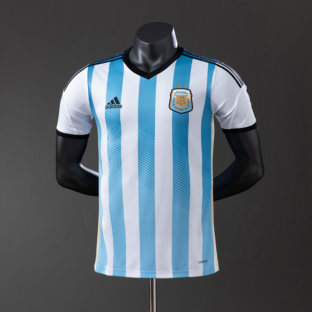 2014 Argentina Home Jesey Player Version