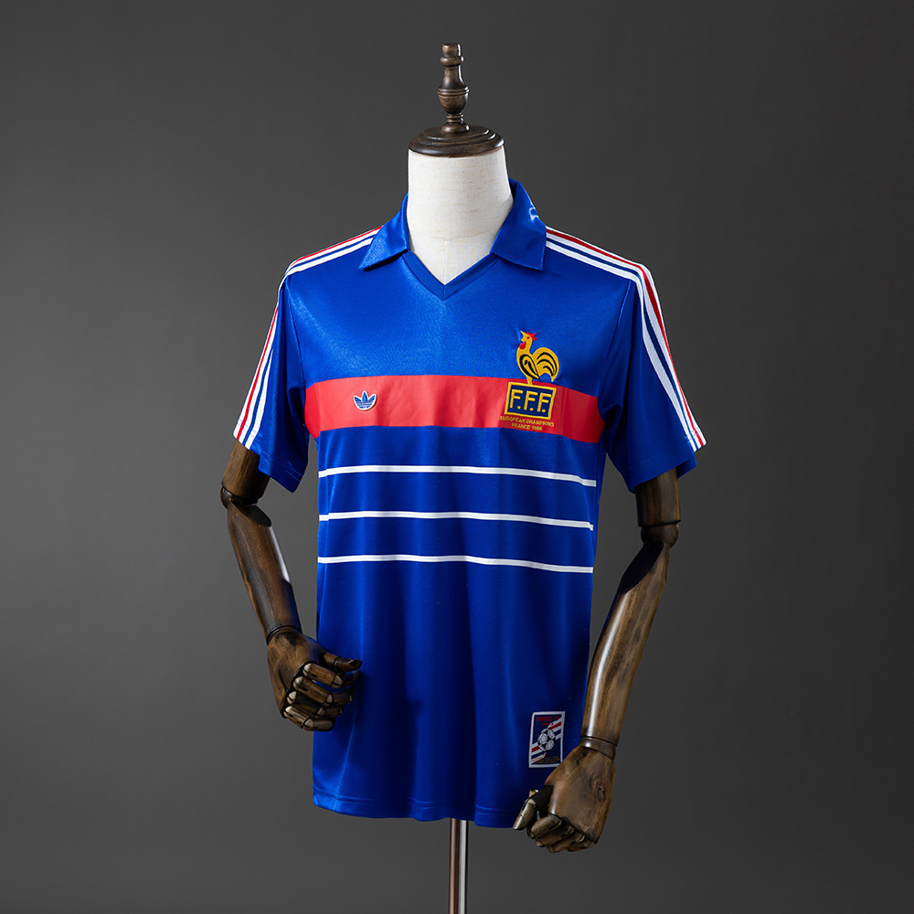 1984 France Home Jersey