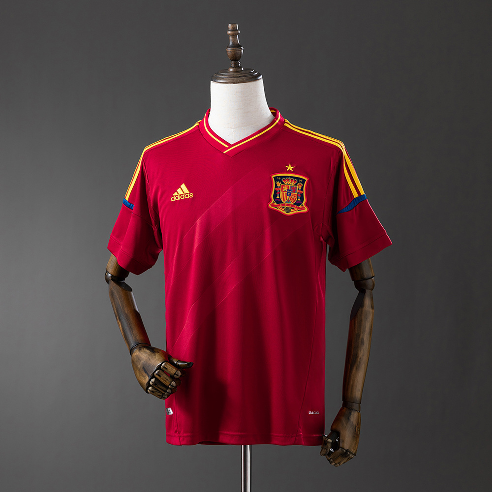 2012 Spain Home Jersey