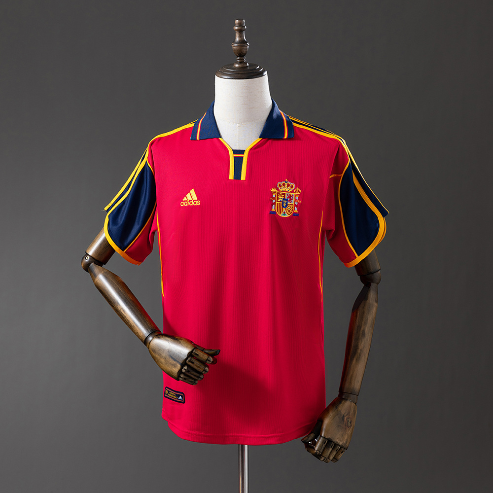 2000 Spain Home Jersey