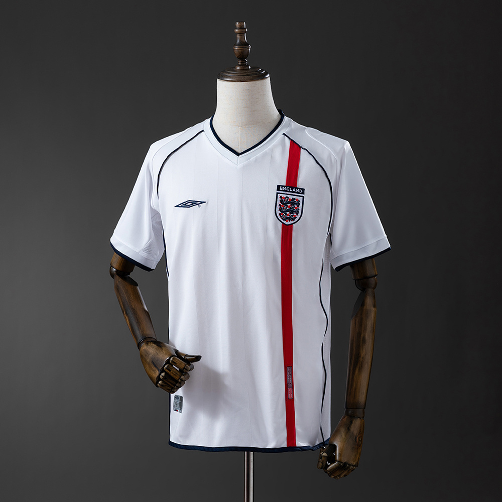 2002 England Home Jersey